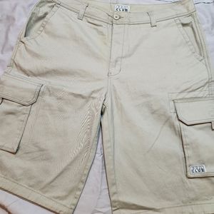 Pro club mens tan shorts